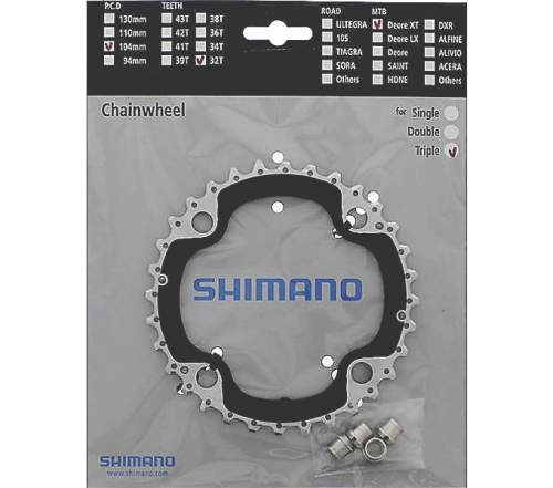 SHIMANO převodník DEORE XT FCM780 32z AE