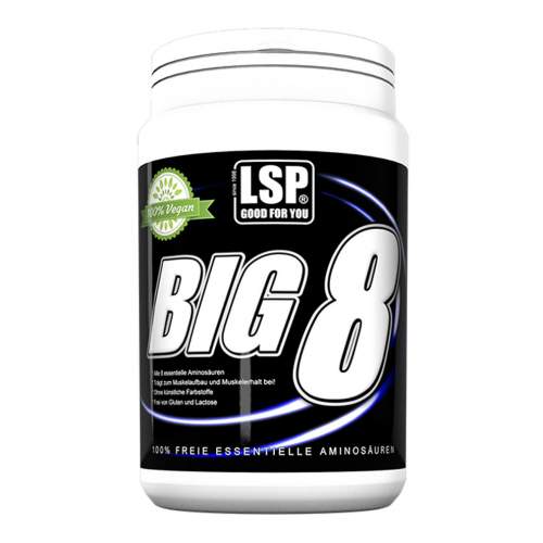 LSP Nutrition BIG 8 essential amino - 250g-pomeranc