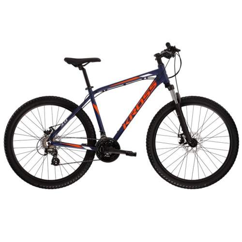 Kross Hexagon 3.0 27,5" modrá/oranžová/bílá 17"