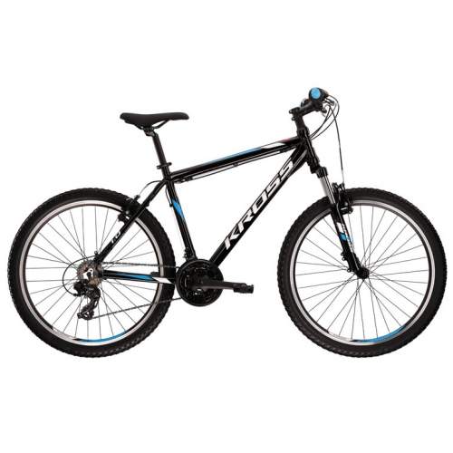 Kross Hexagon 1.0 26" černá/bílá/modrá M 19''