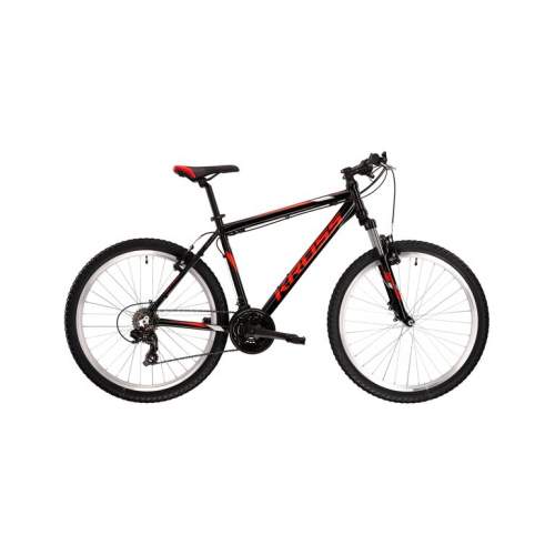 Kross Hexagon 26" - model 2022 černá/červená/šedá - S (17'')