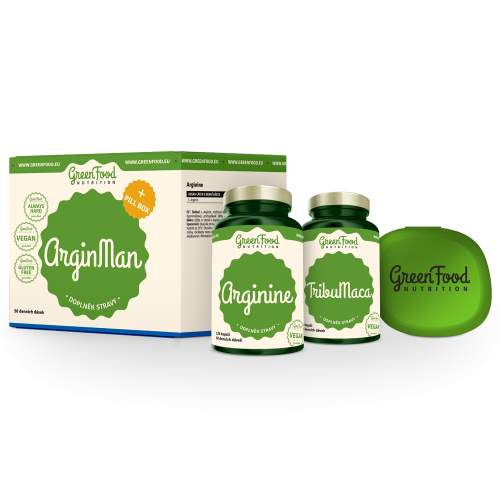 GreenFood Nutrition ArginMan 2x120 ks