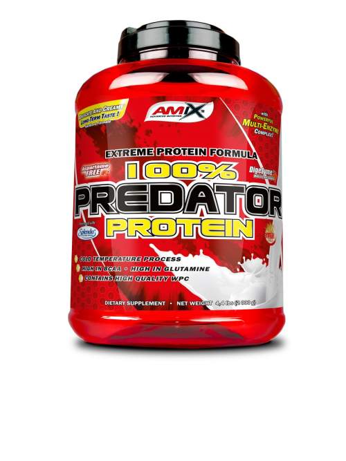 Amix Whey Pro Predator 100% whey protein 2000 g banán