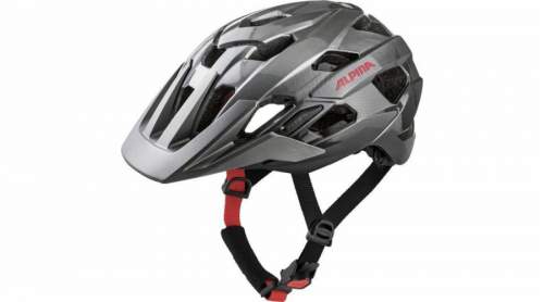 Alpina Anzana darksilver/black/red gloss 57-61