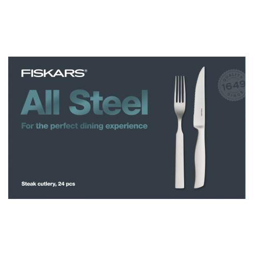 Fiskars All Steel Sada příborů 24 ks