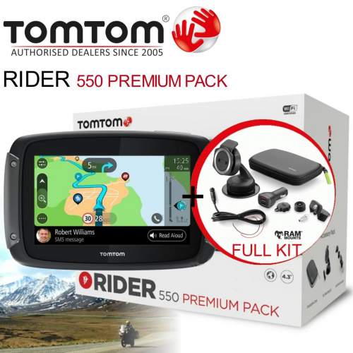 TomTom Rider 550 Premium Pack