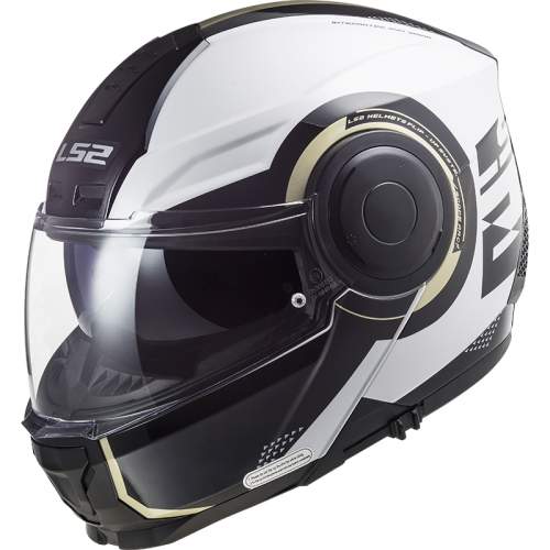 LS2 FF902 Scope Arch Gloss White Titanium - S