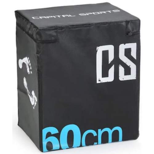 Capital Sports Rooks Soft Jump Box 60x50x30 cm černá