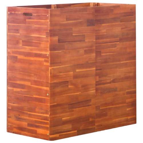 SHUMEE Vyvýšený záhon akáciové dřevo 100 x 50 x 100 cm (44031)