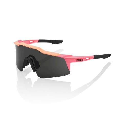100% Speedcraft SL brýle Matte Washed Out Neon Pink/Smok