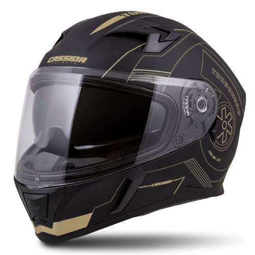 Cassida Integral 3.0 Turbohead černá/zlatá S