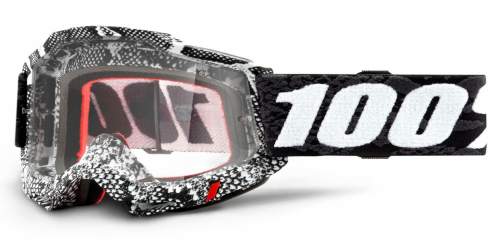 Motokrosové brýle 100% Accuri 2, Cobra, čiré plexi