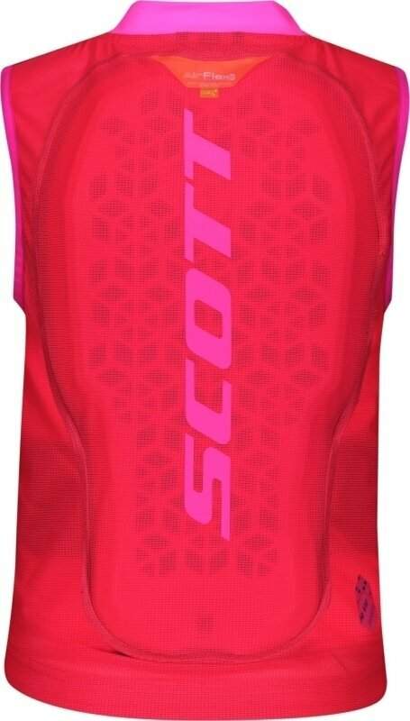 Scott AirFlex Junior Vest Protector High Viz Pink 2XS