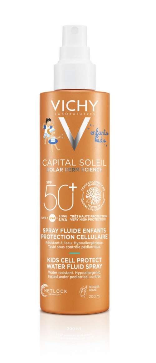 Vichy Capital Soleil Fluid Děti Sprej SPF 50+ 200ml