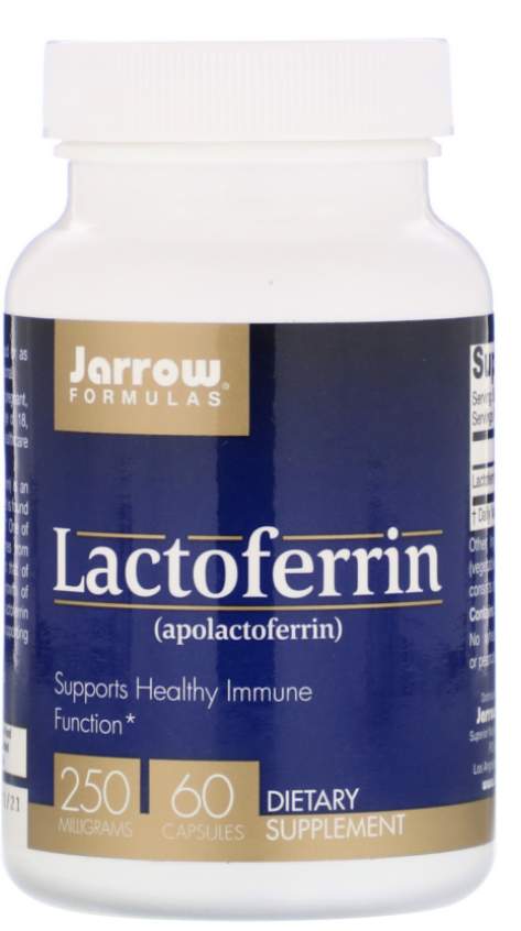Jarrow Formulas Jarrow Laktoferin, 250 mg x 60 kapslí