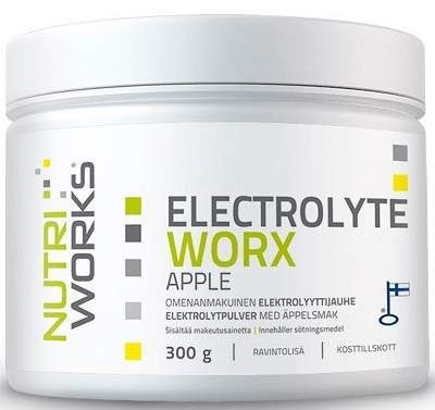 NutriWorks Electrolyte Worx 300g jablko