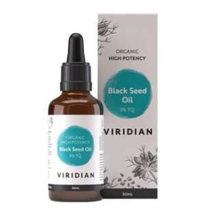 Viridian High Potency Black Seed Oil Organic 50ml
