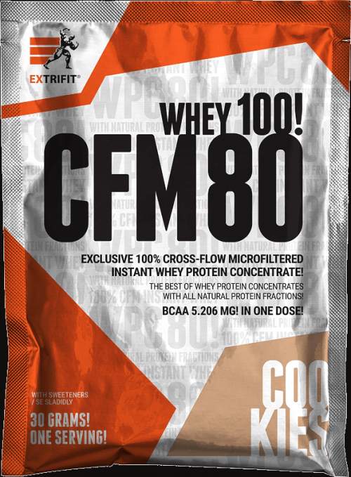 Extrifit CFM Instant Whey 80 20 x 30 g cookies