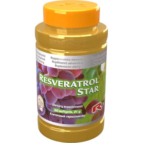 STARLIFE RESVERATROL STAR 60 kapslí