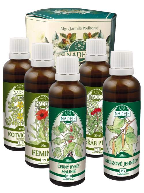 Naděje Doplněk z bylin k harmonizaci ženských reprodukčních a hormonálních funkcí K05 250 ml