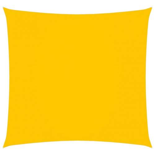 shumee Stínící plachta oxfordská látka čtvercová 7 x 7 m žlutá