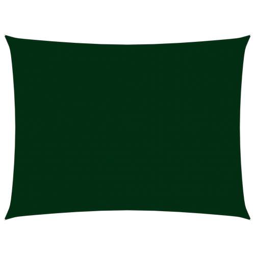 Shumee Stínící plachta oxfordská látka obdélníková 6x7 m tmavě zelená 135497