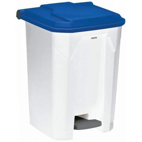 Rossignol Koš na tříděný odpad pro HACCP - papír, Rossignol Utilo 54041, 50 L, modrý plast ROS54041