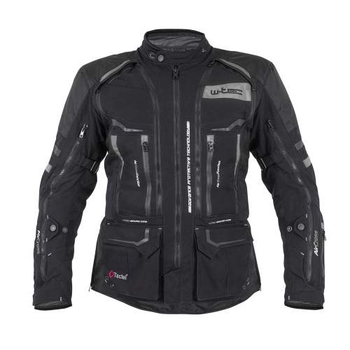 W-TEC Aircross bunda černo-šedá L
