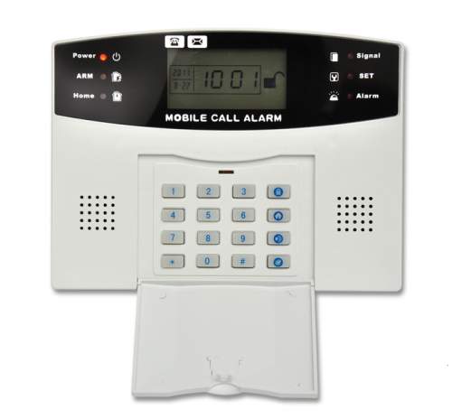 Ecolite  HF-GSM03 Bezdrátový GSM alarm s LCD displ.,4x dálk.ovl.,2x PIR,2x DOO