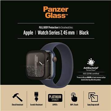 PanzerGlass Full Protection Apple Watch 7 45mm