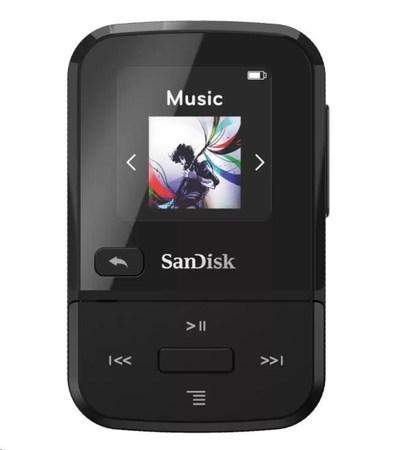 SanDisk MP3 Clip Sport Go2 32 GB, černá