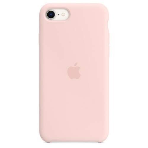 Apple silikonový kryt iPhone SE, křídově růžová