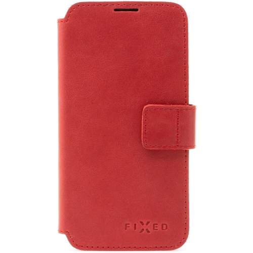 FIXED ProFit kožené pouzdro Apple iPhone 13 Pro červené
