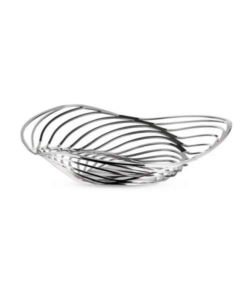 Alessi Mísa na ovoce Trinity 26 cm stříbrná