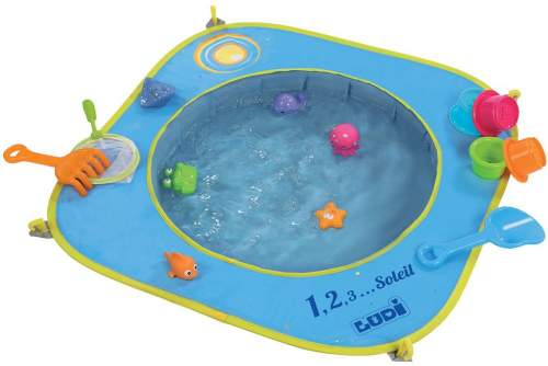 Ludi Skládací bazén na pláž 72x72x16 cm