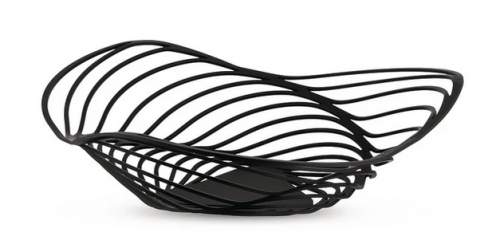 Alessi Mísa na ovoce Trinity 26 cm černá