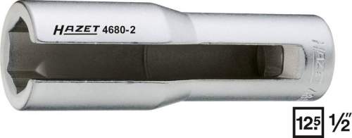 HAZET Hlavice - klíč na lambda sondy 22 mm, čtyřhran 1/2", extra dlouhá 110 mm