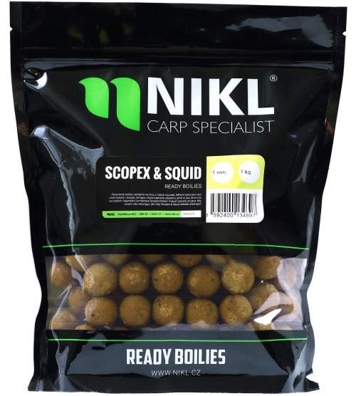 Karel Nikl Ready boilie Scopex-Squid Varianta Ready boilie Scopex & Squid -20 mm 3 kg