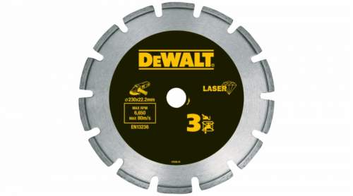 DeWALT DT3763 Kotouč pro tvrdé materiály a žulu, pro suché řezání, 230 mm