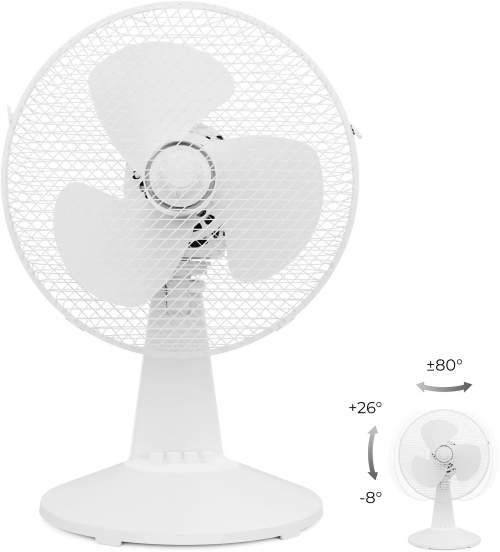 Ventilátor Home FT-A55 Meadow Breeze White