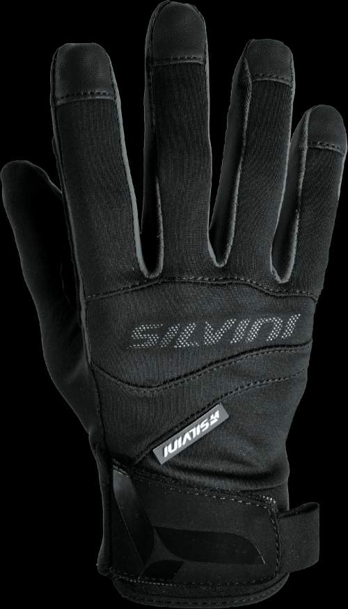 Silvini Softshellové rukavice Fusaro černá 12