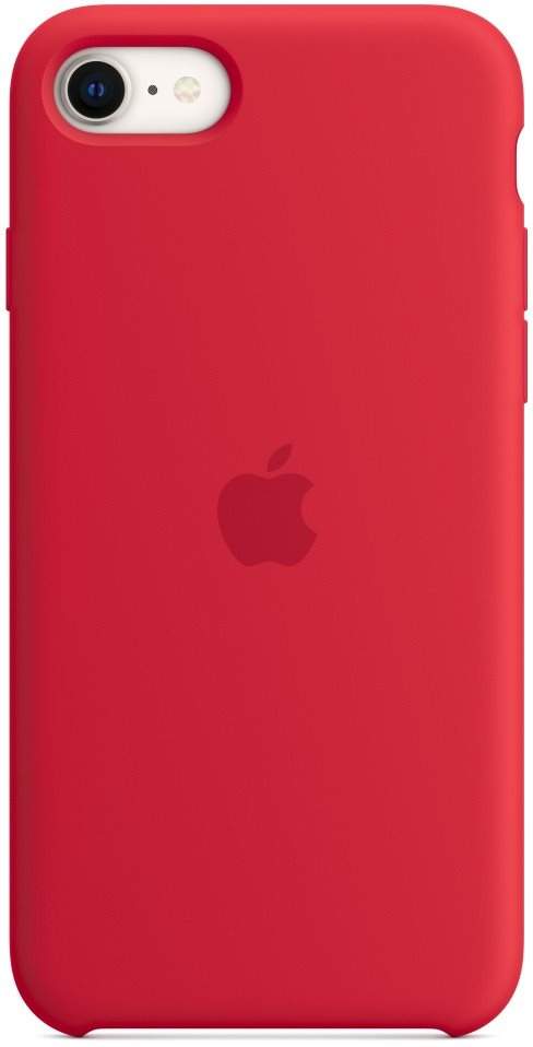 Apple Silikonový kryt na iPhone SE MN6H3ZM/A, červený