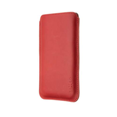 FIXED Slim pouzdro pro Apple iPhone 12/12 Pro, červená