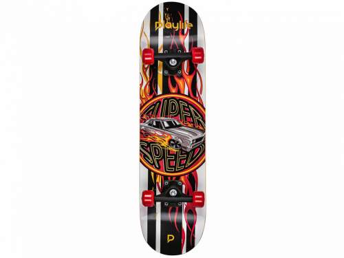 Powerslide Skateboard Playlife Super Charger 31x8"