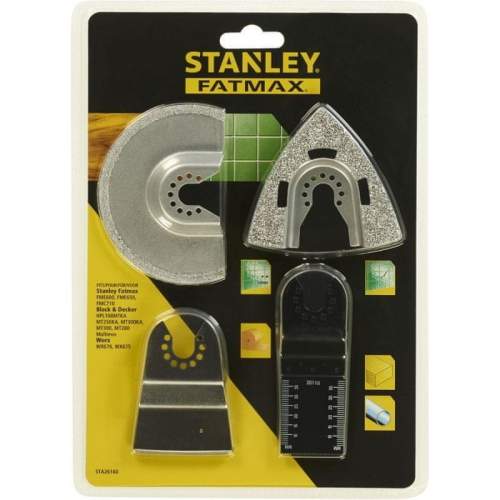 Stanley 4dílný set pro oscilační nářadí STA26160-XJ