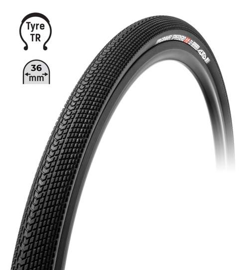 Tufo Speedero 700x36C gravel černá