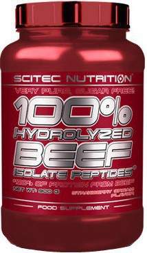 Scitec Nutrition 100% Hydrolyzed Beef Isolate 900g Čokoláda - Mandle 900 g
