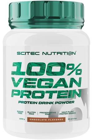 Scitec Nutrition 100% Vegan Protein 1000 g, vanilka