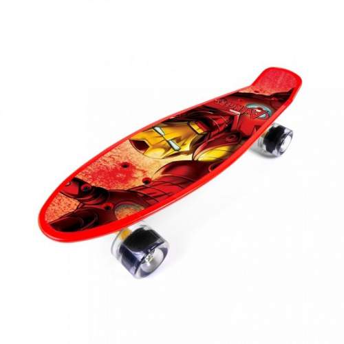 Seven Skateboard fishboard Avengers Iron Man