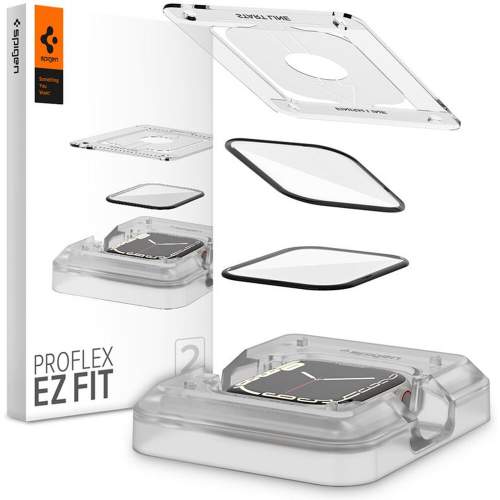 Spigen ProFlex EZ Fit 2 Pack - Apple Watch 7 41mm